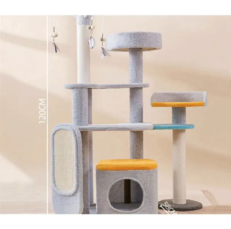 Large Cat Scratching & Jumping Platform