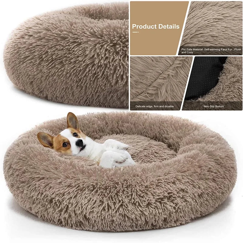 FurryNest Donut Dog Bed